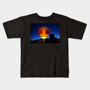 Balloon fiesta landscape A Kids T-Shirt